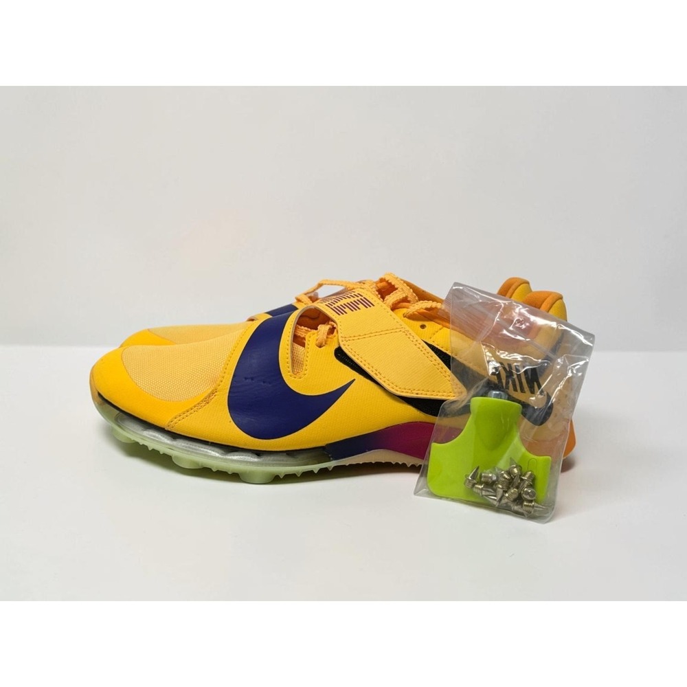 Nike Long Jump Elite Citron Pulse Indigo Burst Men's 8 W9.5 FZ9326-800 New